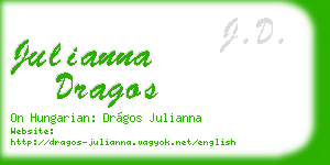 julianna dragos business card